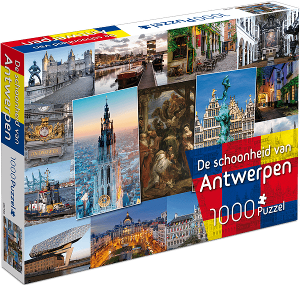 de schoonheid van antwerpen puzzel  stukjes