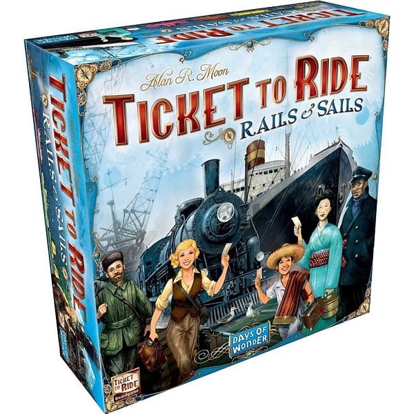 Ticket To Ride Rails Sails engels