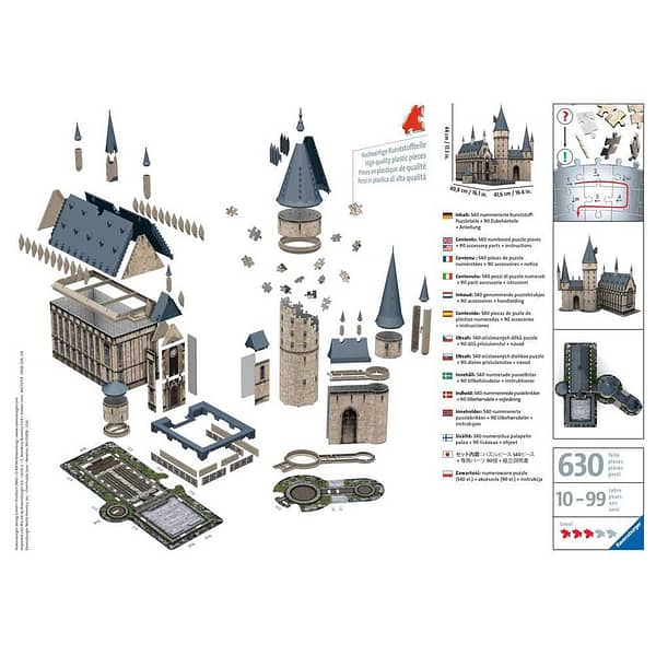 D Puzzel Harry Potter Zweinstein Kasteel