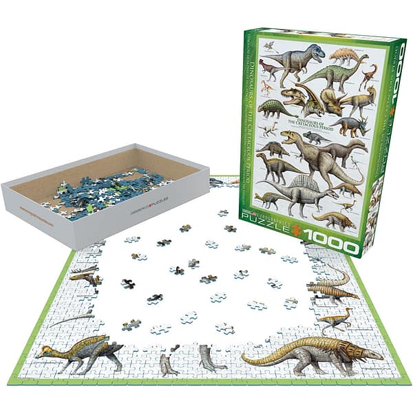 Dinosaurs of the Cretaceous Puzzel