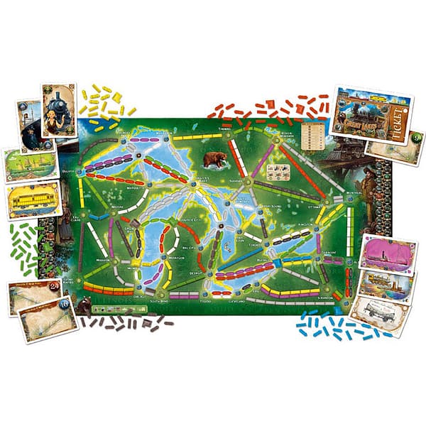 Ticket To Ride Rails Sails engels