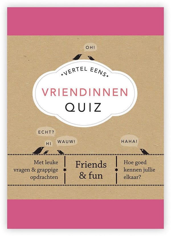 elma van vliet vriendinnen quiz